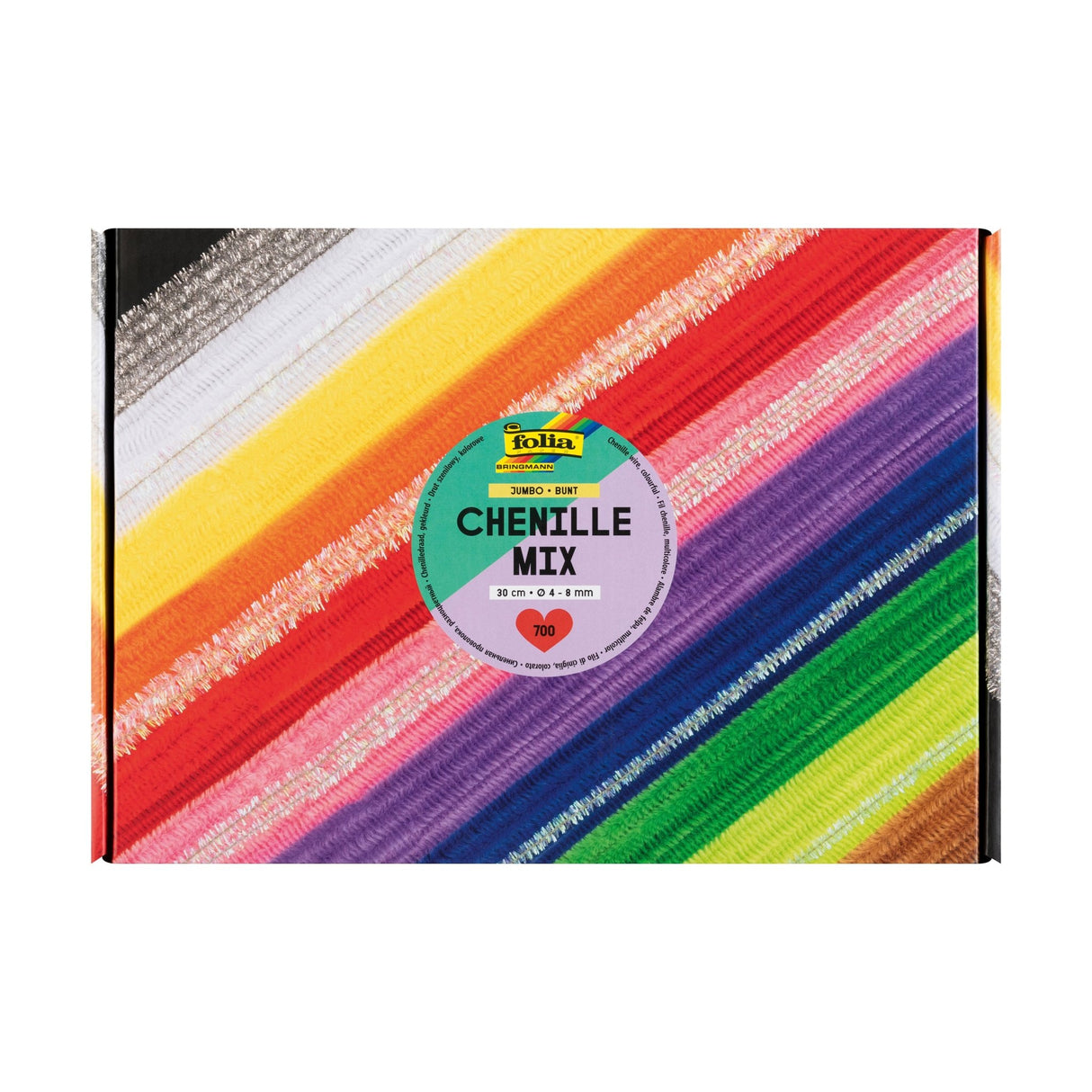 FOLIA | Pijpenrijgers | Chenille Mix (700stuks) - Le CirQue Conceptstore