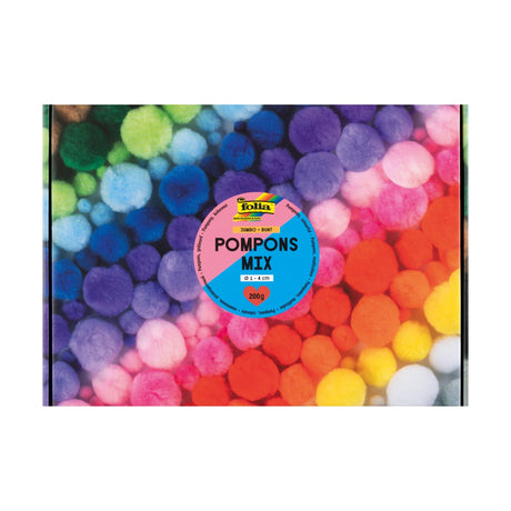 FOLIA | Pompons | Rainbow Classic (300g) - Le CirQue Conceptstore