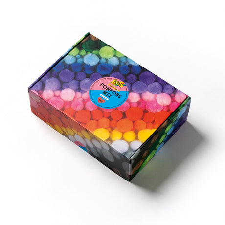 FOLIA | Pompons | Rainbow Classic (300g) - Le CirQue Conceptstore