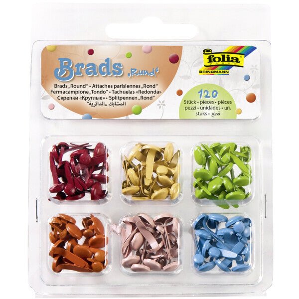 FOLIA | Ronde Clips| 120 stuks - Le CirQue Conceptstore