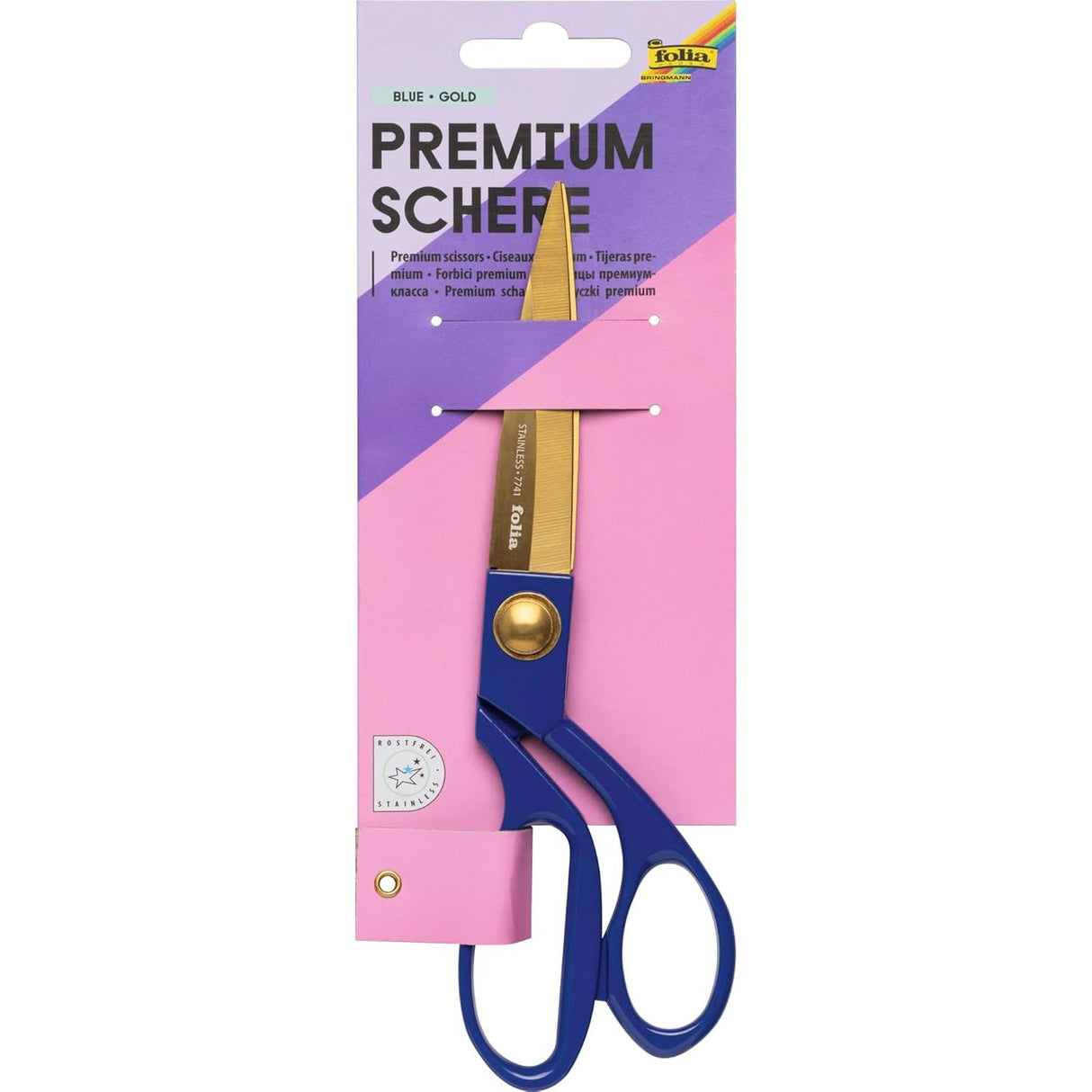 FOLIA | Schaar | Premium Gold & Blue - Le CirQue Conceptstore
