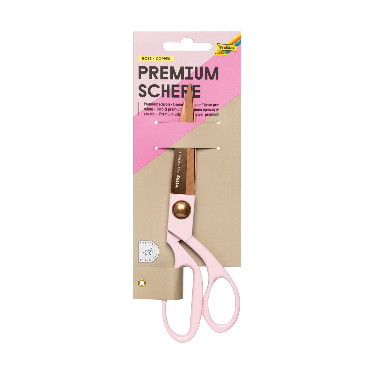 FOLIA | Schaar | Premium Gold & Pink - Le CirQue Conceptstore