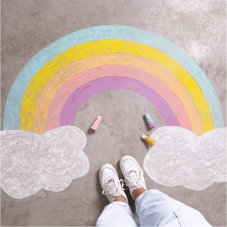 FOLIA | Stoepkrijt | Unicorn Pastel - Le CirQue Conceptstore