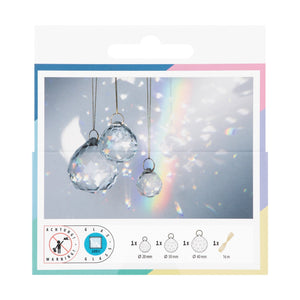 FOLIA | Sun Catcher Crystal Trio - Le CirQue Conceptstore
