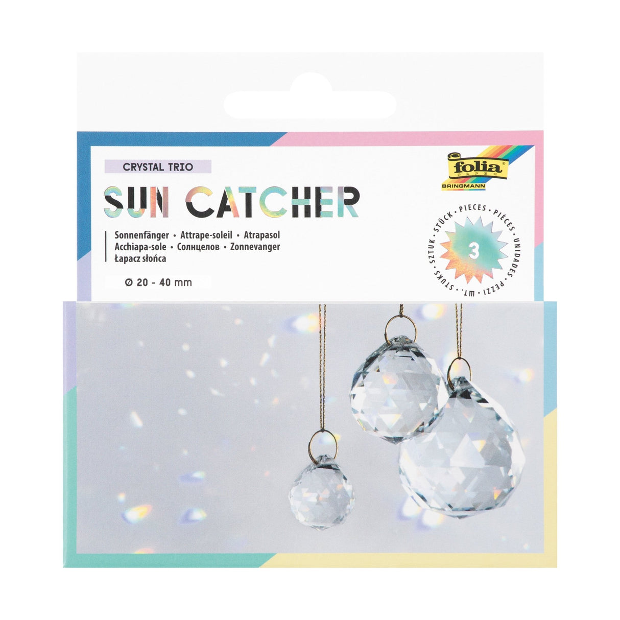 FOLIA | Sun Catcher Crystal Trio - Le CirQue Conceptstore