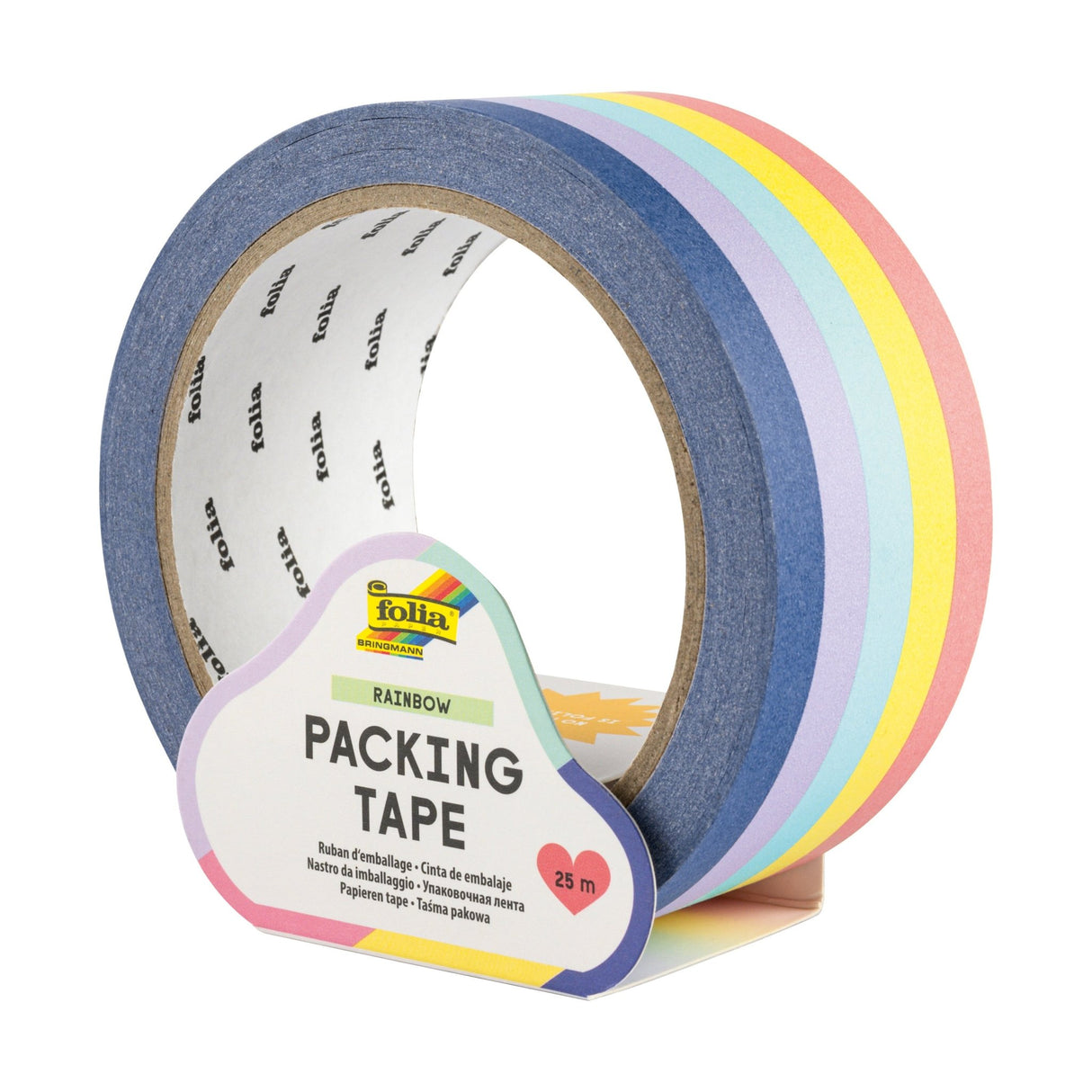 FOLIA | Tape | Rainbow (25mx4.80cm) - Le CirQue Conceptstore