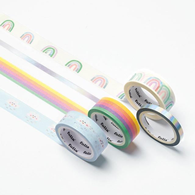 FOLIA | Washi Tape | Rainbow Clouds - Le CirQue Conceptstore