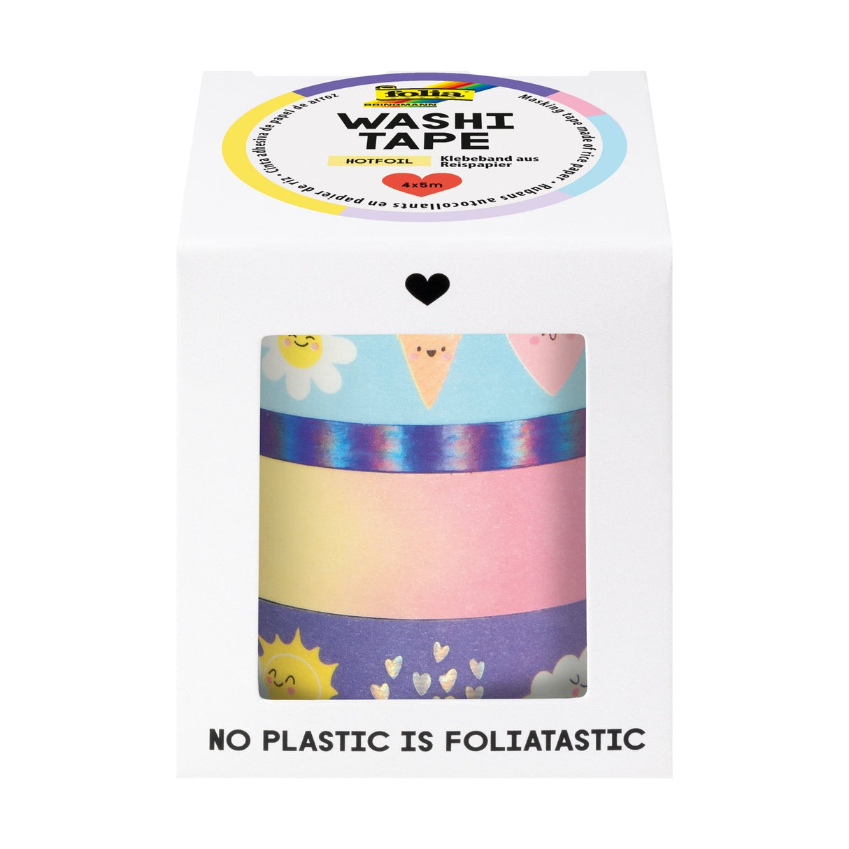 FOLIA | Washi Tape | Rainbow Clouds - Le CirQue Conceptstore