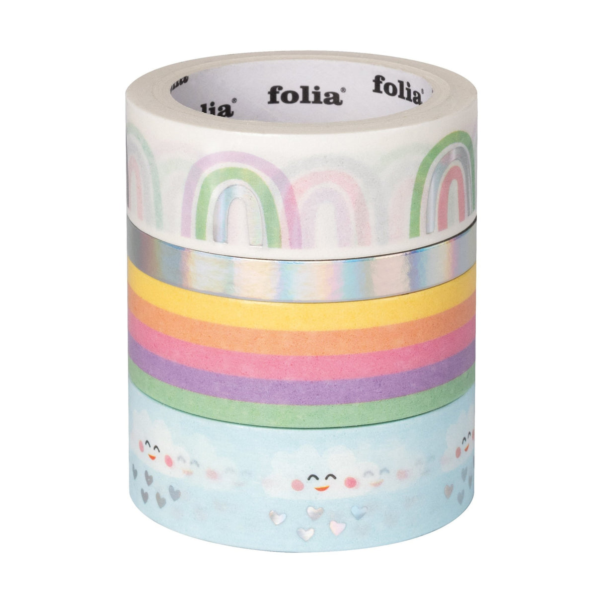 FOLIA | Washi Tape | Rainbow Clouds - Le CirQue Conceptstore