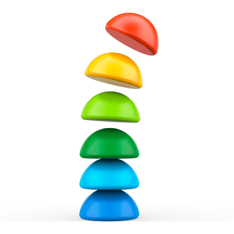GEOMAG | Magnetische Stapelblokken (6stuks) 1+ - Le CirQue Conceptstore