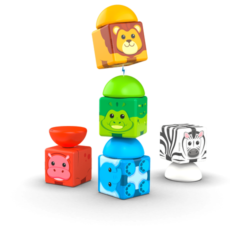 GEOMAG | Magnetische Stapelblokken Safari 1+ - Le CirQue Conceptstore