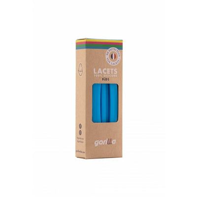 GORILLA - Siliconen Veters - Neon Blue - Le CirQue Kidsconceptstore 
