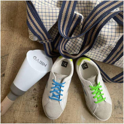 GORILLA - Siliconen Veters - Neon Blue - Le CirQue Kidsconceptstore 