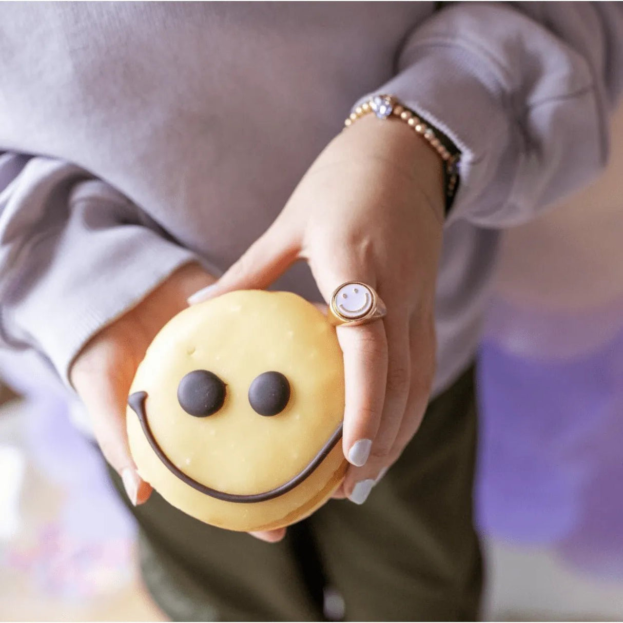 GREAT PRETENDERS | Boutique Chic All Smiles Spinner Rings (Per Stuk) - Le CirQue Conceptstore