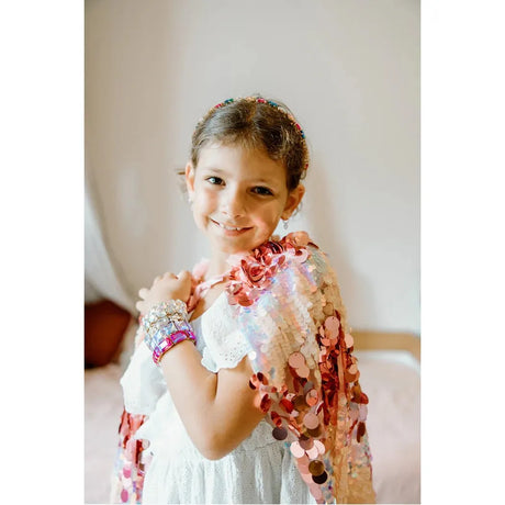 GREAT PRETENDERS | The 5th Avenue Pink Pailette Cape - Le CirQue Conceptstore