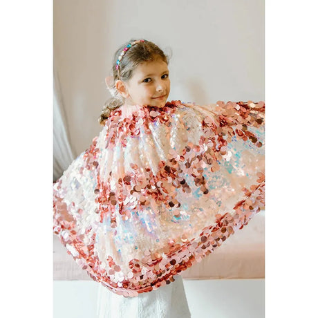 GREAT PRETENDERS | The 5th Avenue Pink Pailette Cape - Le CirQue Conceptstore
