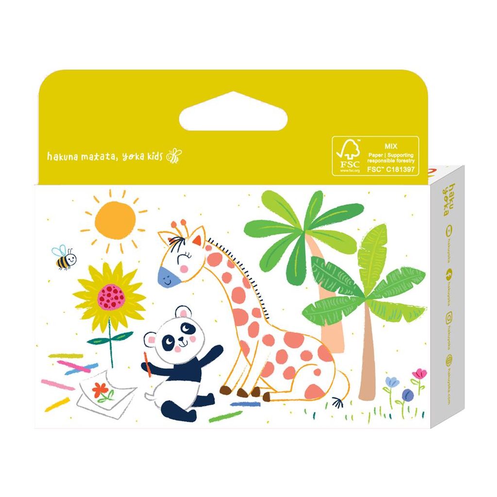 HAKU YOKA - Waskrijtjes Spiraal (24stuks) 3+ - Le CirQue Conceptstore