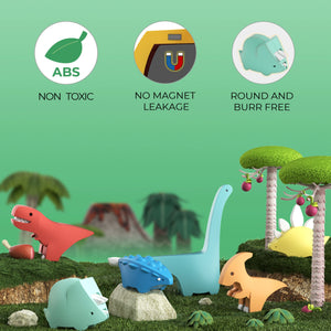 HALFTOYS - 3D Magnetic Toy "Ankylo" 3+ - Le CirQue Conceptstore