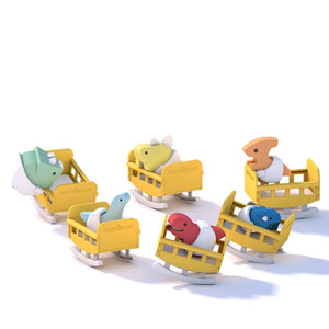 HALFTOYS - 3D Magnetic Toy "Baby Ankylo" 3+ - Le CirQue Conceptstore