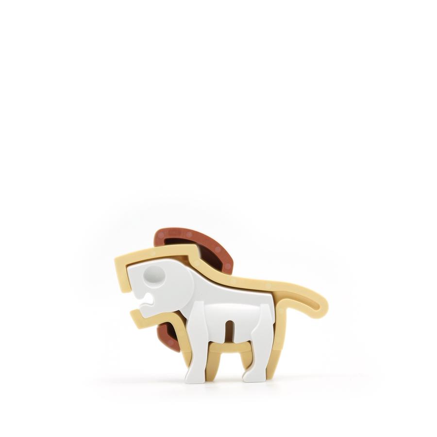 HALFTOYS - 3D Magnetic Toy "Baby Lion" 3+ - Le CirQue Conceptstore