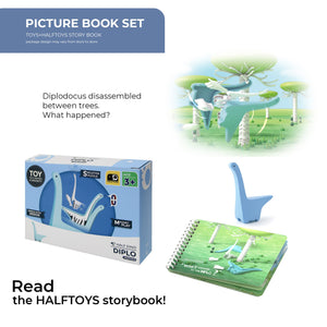 HALFTOYS - 3D Magnetic Toy "Diplo" 3+ - Le CirQue Conceptstore
