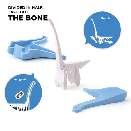HALFTOYS - 3D Magnetic Toy "Diplo" 3+ - Le CirQue Conceptstore