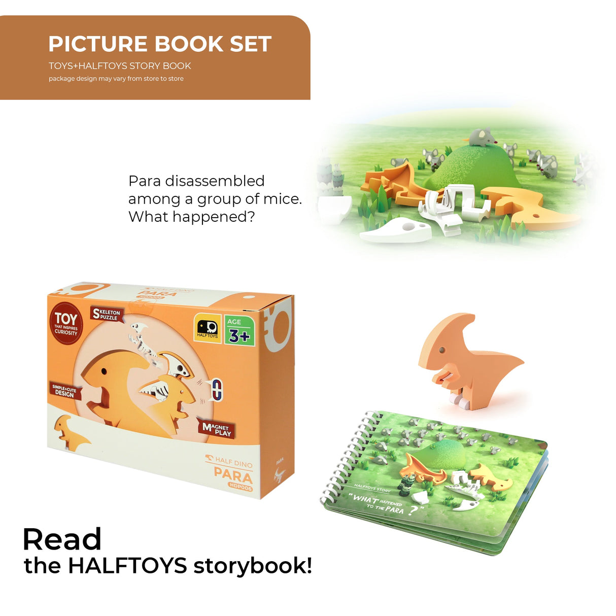 HALFTOYS - 3D Magnetic Toy "Para" 3+ - Le CirQue Conceptstore