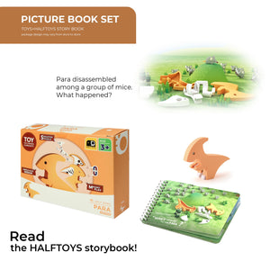 HALFTOYS - 3D Magnetic Toy "Para" 3+ - Le CirQue Conceptstore