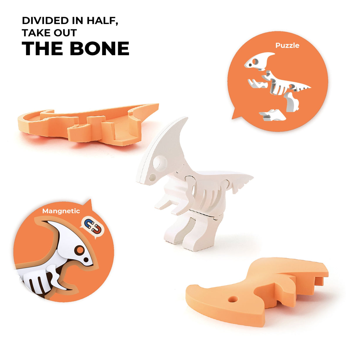 HALFTOYS - 3D Magnetic Toy "Para" 3+ - Le CirQue Conceptstore