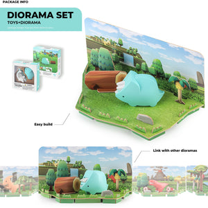 HALFTOYS - 3D Magnetic Toy "Tricera" 3+ - Le CirQue Conceptstore