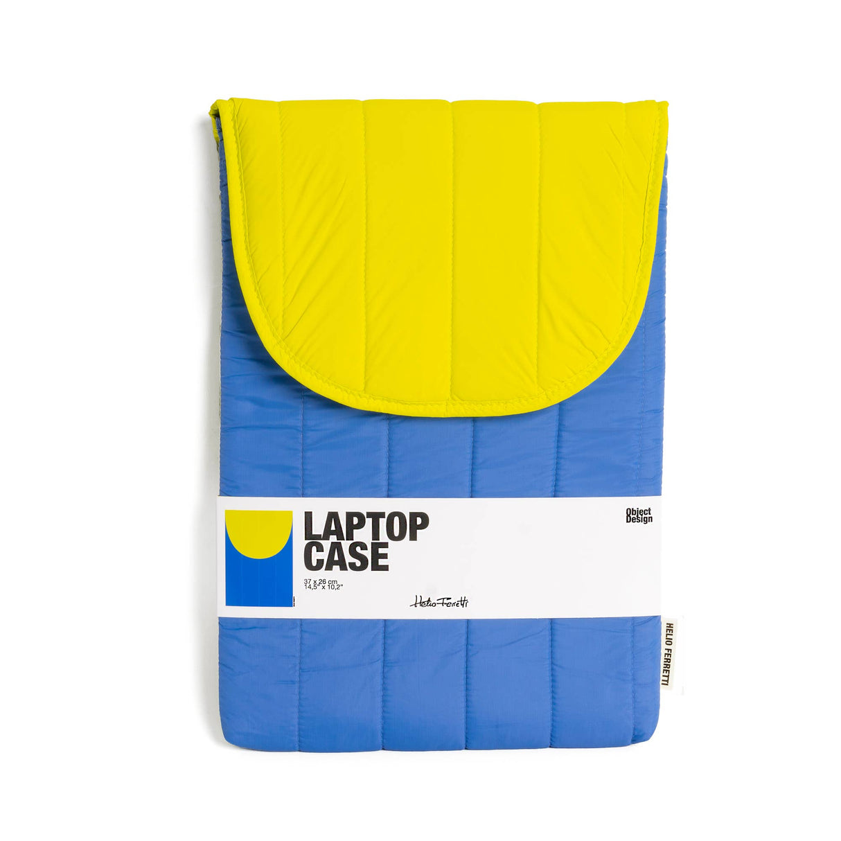 HELIO FERRETTI | Laptop Hoes | Blauw Gewatteerd 15" - Le CirQue Conceptstore