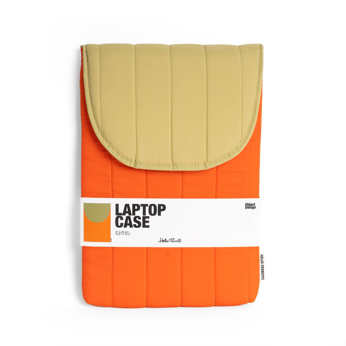 HELIO FERRETTI | Laptop Hoes | Oranje Gewatteerd 15" - Le CirQue Conceptstore