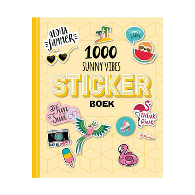 IMAGEBOOKS - 1000 Stickerboek " Sunny Vibes " - Le CirQue Kidsconceptstore 