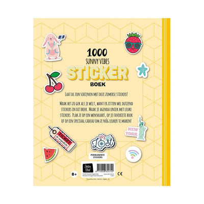 IMAGEBOOKS - 1000 Stickerboek " Sunny Vibes " - Le CirQue Kidsconceptstore 