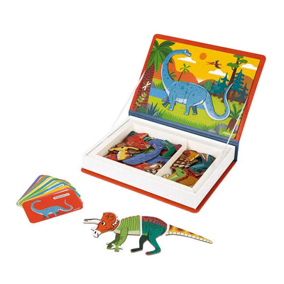 JANOD - Educatieve Puzzel - Magnéti'book Dinosaurus 3+ - Le CirQue Kidsconceptstore 