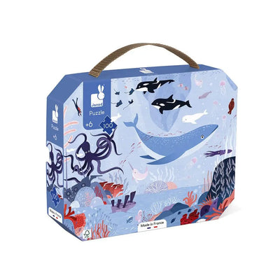 JANOD - Puzzel - Arctische Oceaan (100stuks) 6+ - Le CirQue Kidsconceptstore 