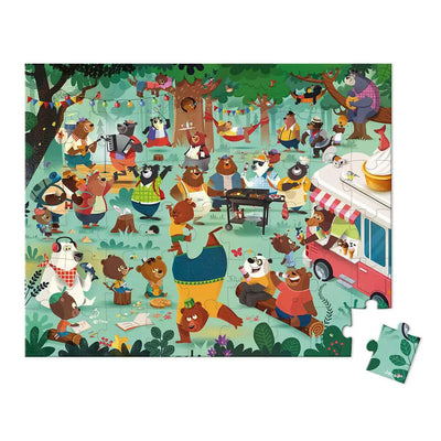 JANOD - Puzzel - Beren familie (54stuks) 5+ - Le CirQue Kidsconceptstore 