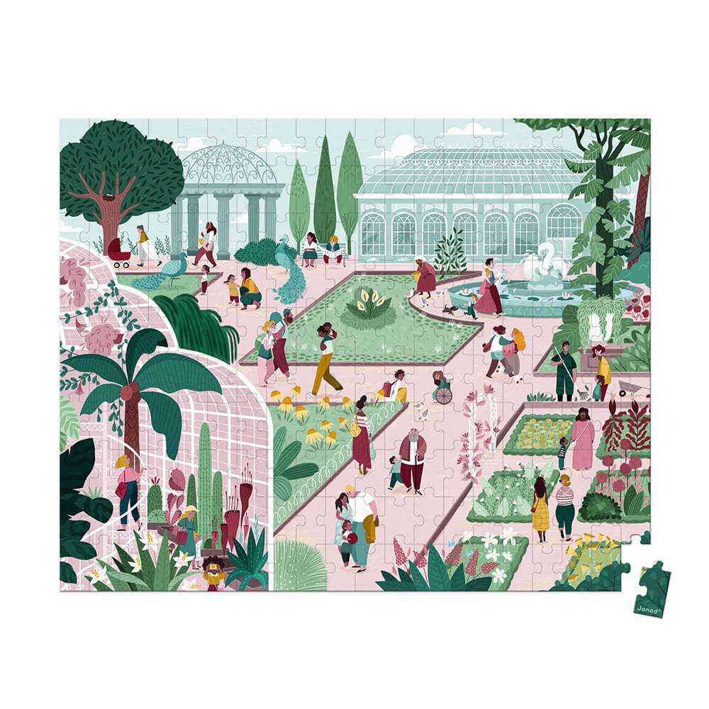 JANOD - Puzzel - Botanische tuin (200stuks) 7+ - Le CirQue Kidsconceptstore 