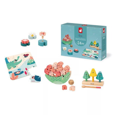JANOD - Stimulerende Speelgoeddoos Concentratie 24m+ - Le CirQue Conceptstore