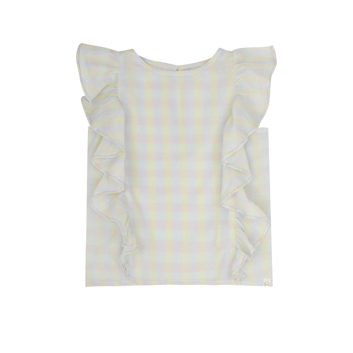 JENEST - Faye Top Poplin Multicolour Check - Le CirQue Conceptstore