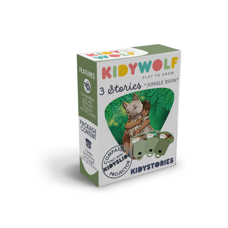 KIDYWOLF - Kidystories Extra Jungle Book 4+ - Le CirQue Conceptstore
