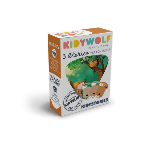 KIDYWOLF - Kidystories La Fontaine 4+ - Le CirQue Conceptstore