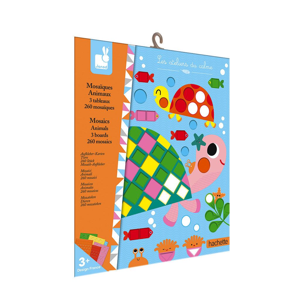 JANOD - Stickeren "dierenmozaïk" 3+ - Le CirQue Kidsconceptstore 
