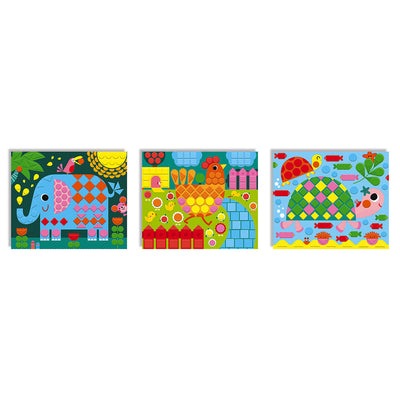 JANOD - Stickeren "dierenmozaïk" 3+ - Le CirQue Kidsconceptstore 