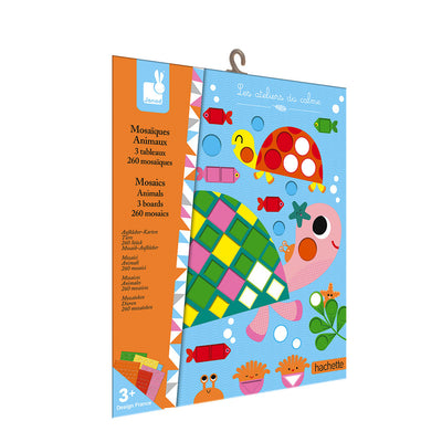 JANOD - Stickeren "dierenmozaïk" 3+ - Le CirQue Kidsconceptstore 