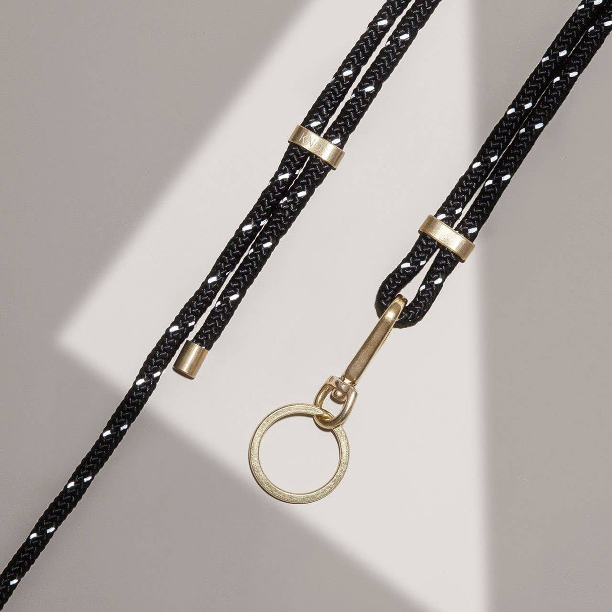 KNOK | Sleutelhanger XL | Black Reflextor - Le CirQue Conceptstore