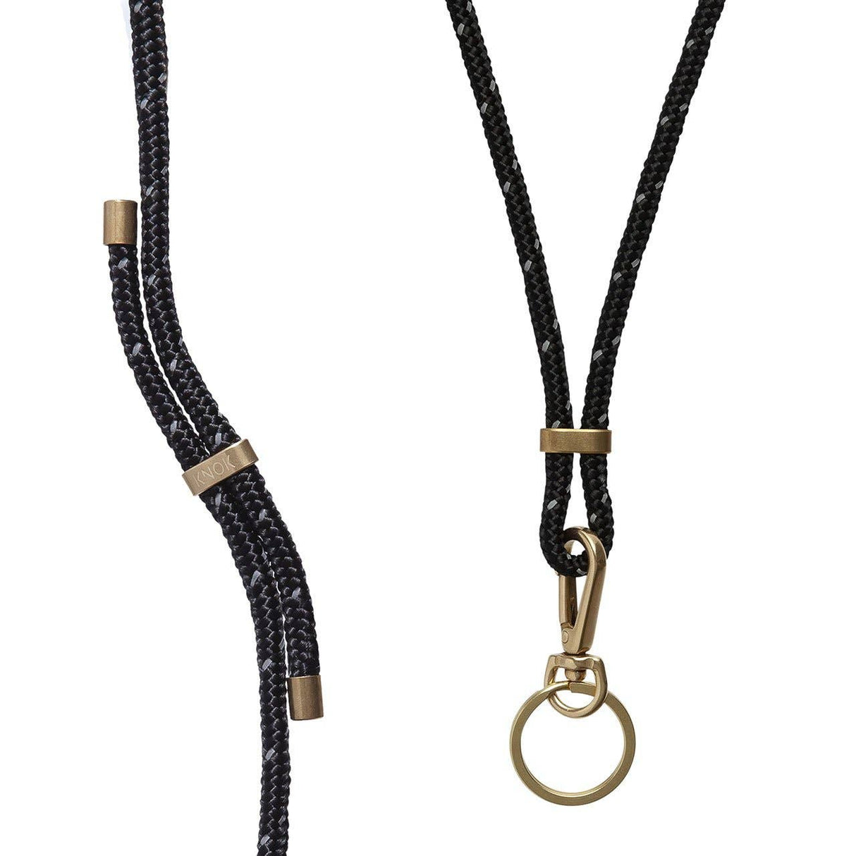 KNOK | Sleutelhanger XL | Black Reflextor - Le CirQue Conceptstore