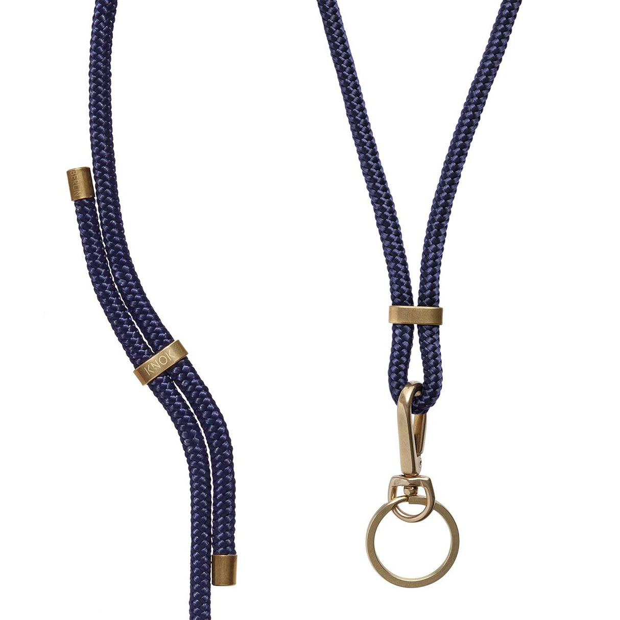 KNOK | Sleutelhanger XL | Navy - Le CirQue Conceptstore