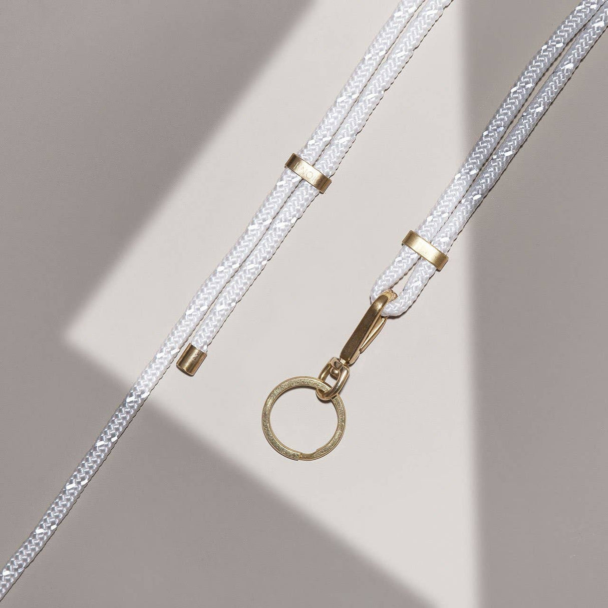 KNOK | Sleutelhanger XL | White Reflextor - Le CirQue Conceptstore