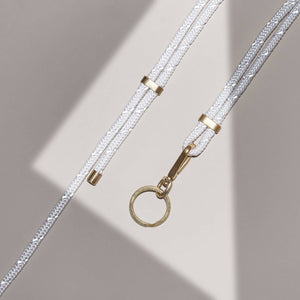 KNOK | Sleutelhanger XL | White Reflextor - Le CirQue Conceptstore